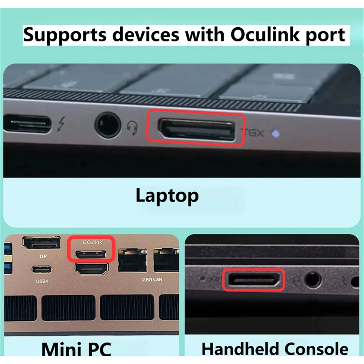 E@MB*RA*aCE^HAPPYa Oculink EGP - مراجعة Oculink Egpu Mini Pc وسعره