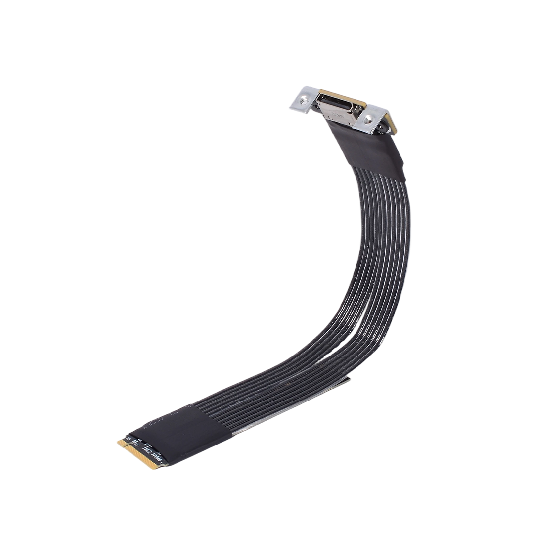 كابل رايزر PCIE 5.0 X4 M.2 NVM - مراجعة Oculink Egpu Mini Pc وسعره